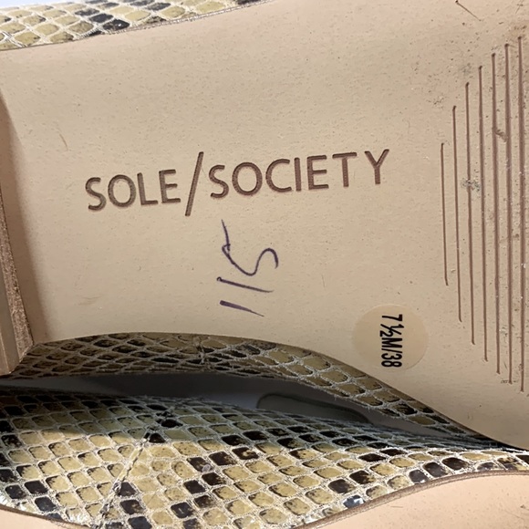 Sole Society Tan Loafers - Picture 8 of 10